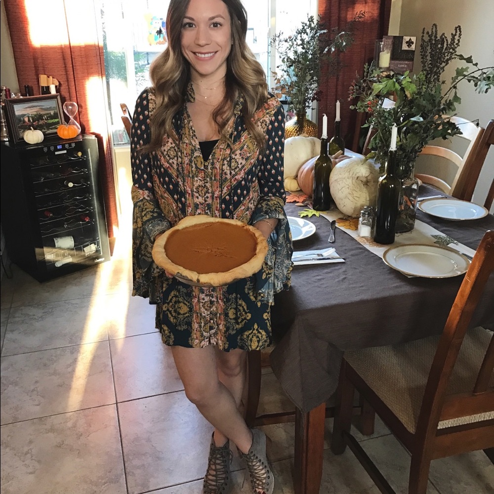 Free People bell sleeve tunic